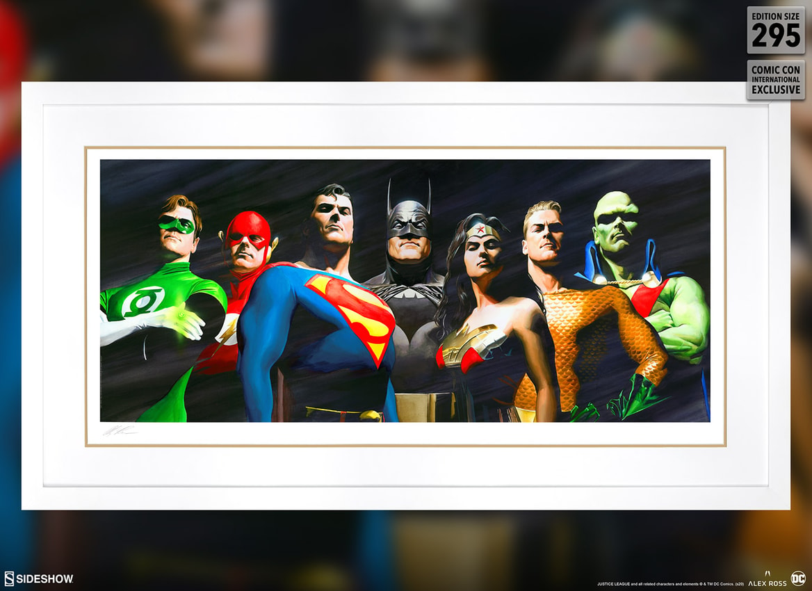 DC Comics Original Seven Art Print  View 2