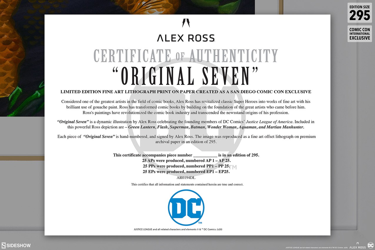DC Comics Original Seven Art Print  View 5