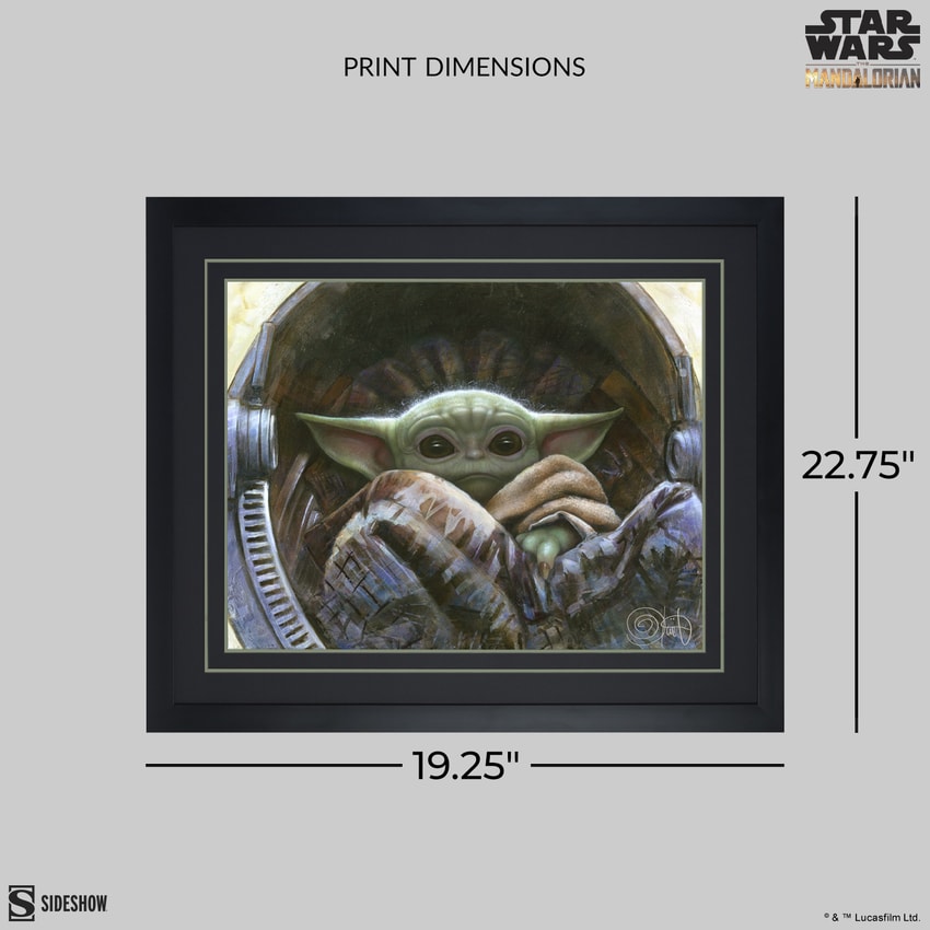 Star Wars The Child Art Print  Exclusive Edition  View 2