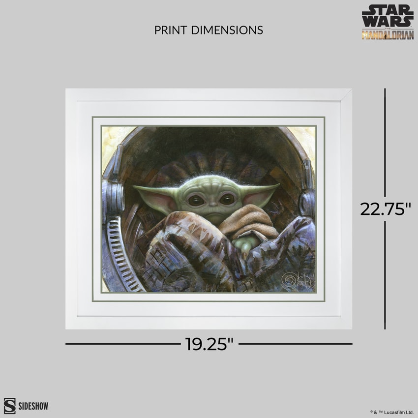 Star Wars The Child Art Print  Exclusive Edition  View 2