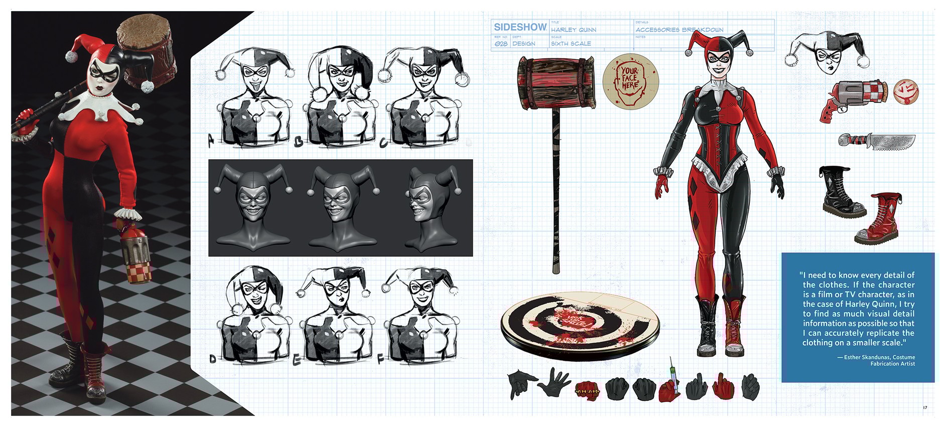DC: Collecting the Multiverse: The Art of Sideshow- Prototype Shown