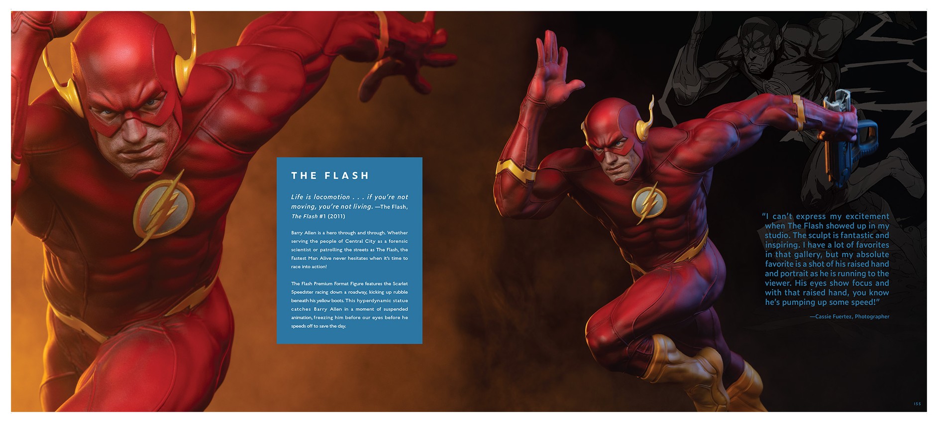 DC Comics DC: Collecting the Multiverse: The Art of Sideshow Book - Prototype Shown View 6