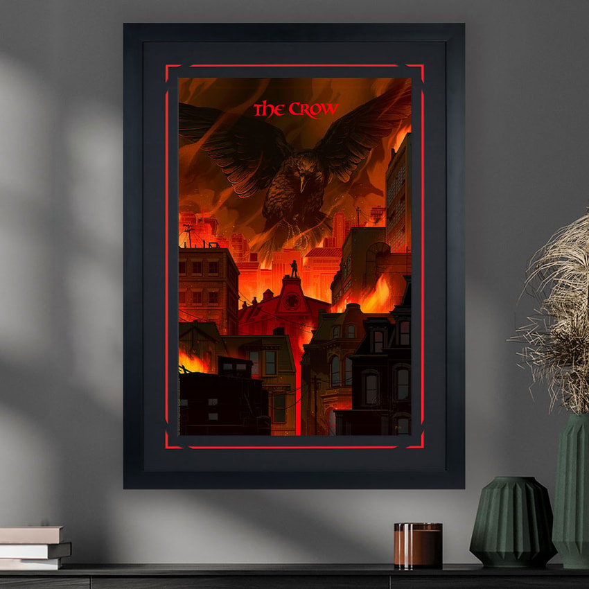 The Crow The Crow: Devil's Night Art Print  Exclusive Edition  View 1