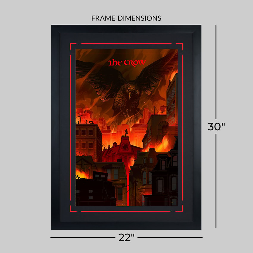 The Crow The Crow: Devil's Night Art Print  Exclusive Edition  View 2