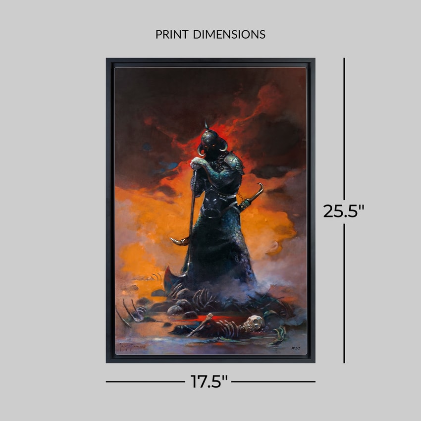 Frank Frazetta Death Dealer III (Revised) Art Print  View 2