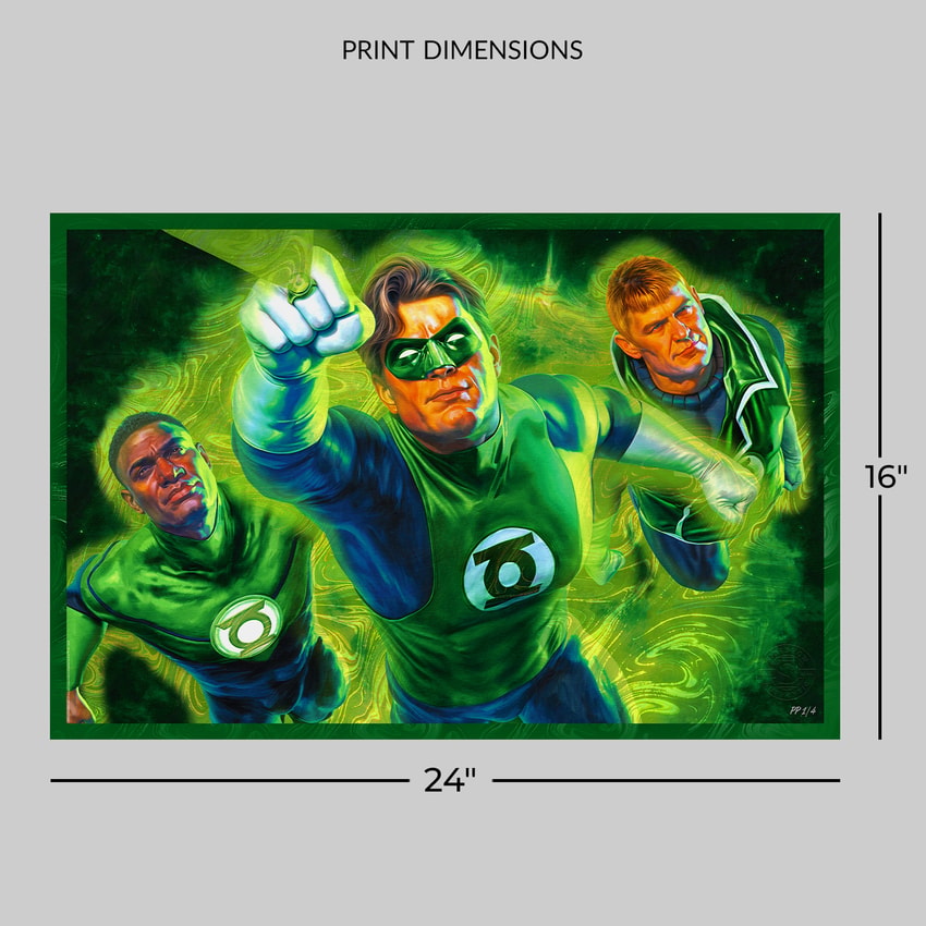 DC Comics Green Lantern™ Art Print  Exclusive Edition  View 2