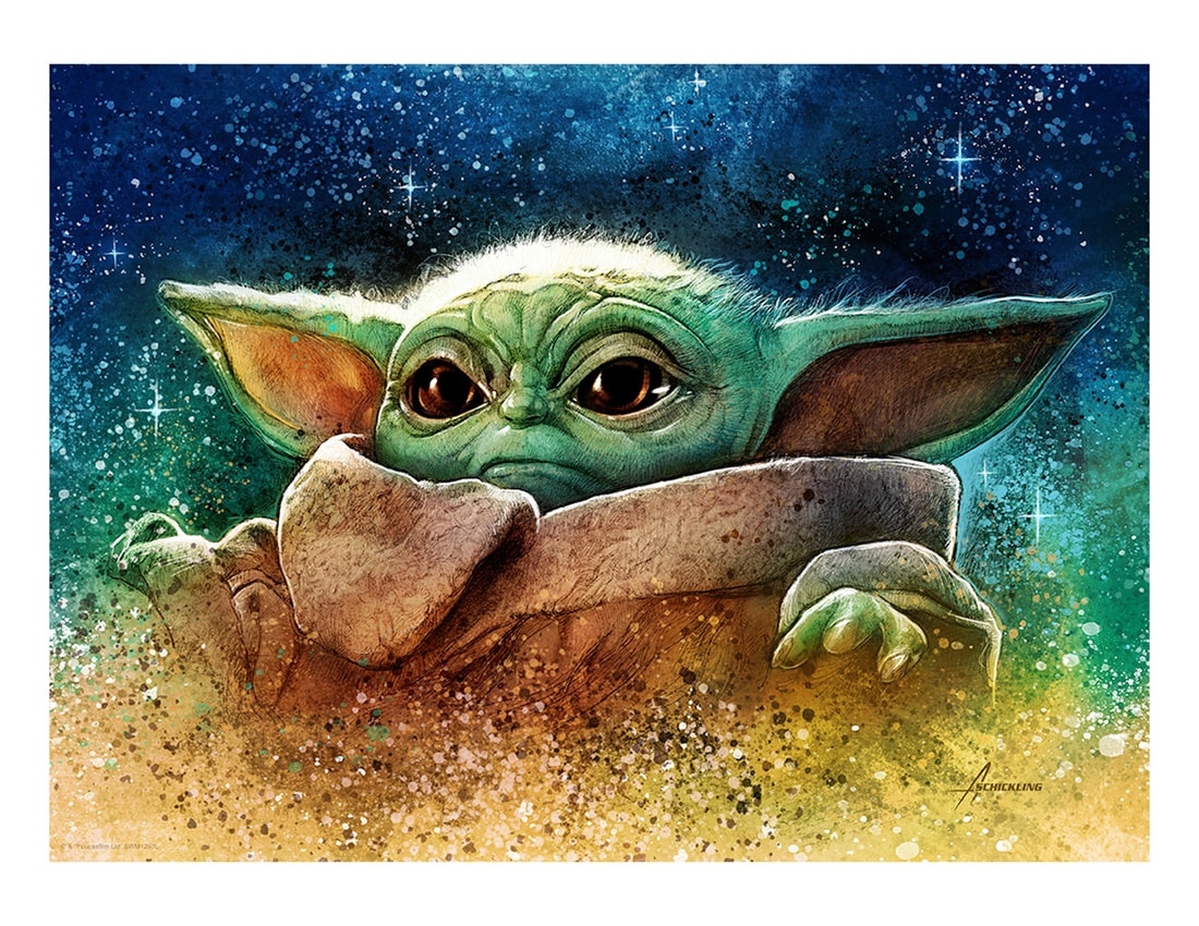 Star Wars The Highest Bounty Art Print - Prototype Shown View 2