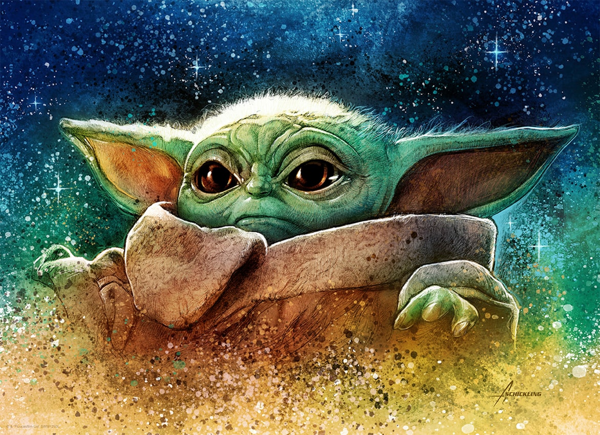 Star Wars The Highest Bounty Art Print - Prototype Shown View 3