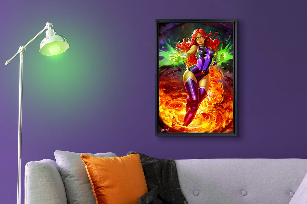 DC Comics Starfire Art Print  Exclusive Edition  View 1