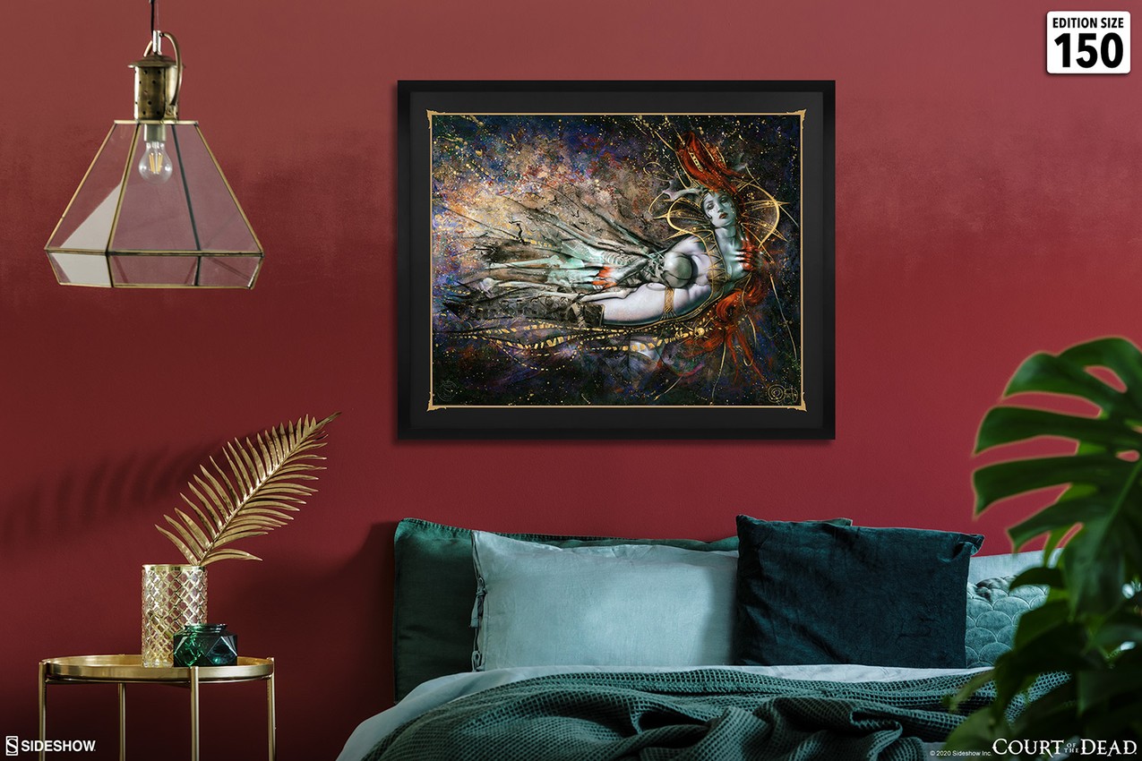 Court of the Dead The Queen's Embrace Variant Art Print  Exclusive Edition  View 3