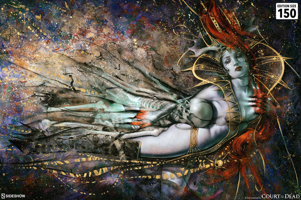 Court of the Dead The Queen's Embrace Variant Art Print  Exclusive Edition  View 3