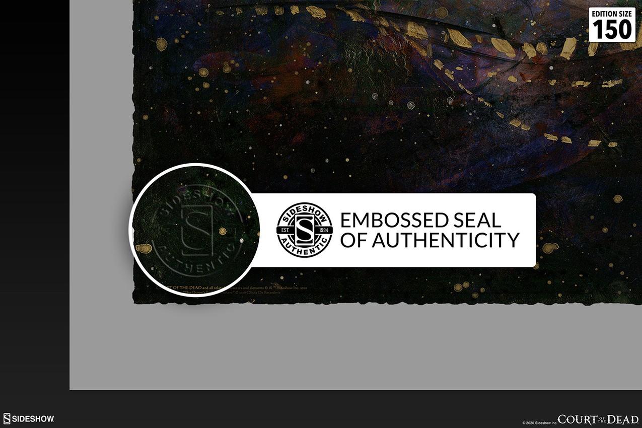 Court of the Dead The Queen's Embrace Variant Art Print  Exclusive Edition  View 4
