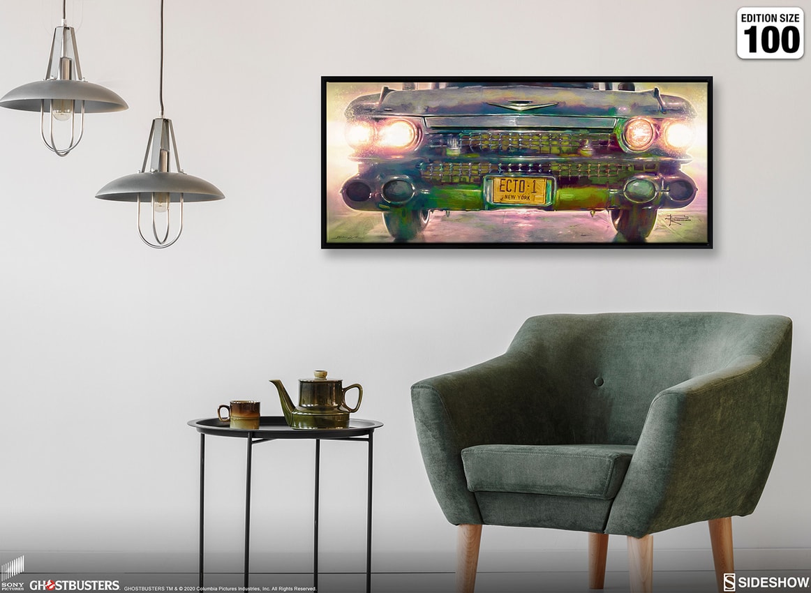 Ghostbusters Ecto-1 Art Print  Exclusive Edition  View 3