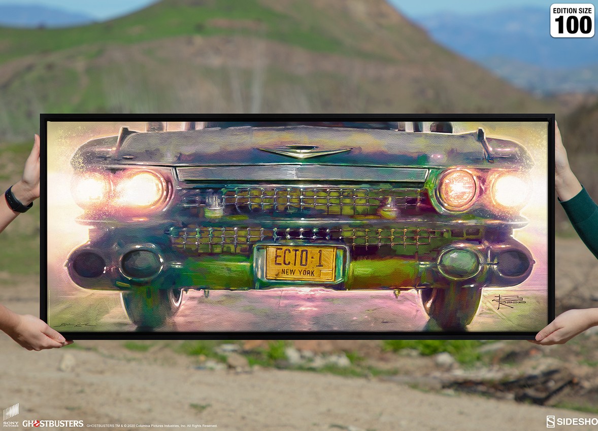 Ghostbusters Ecto-1 Art Print  Exclusive Edition  View 6