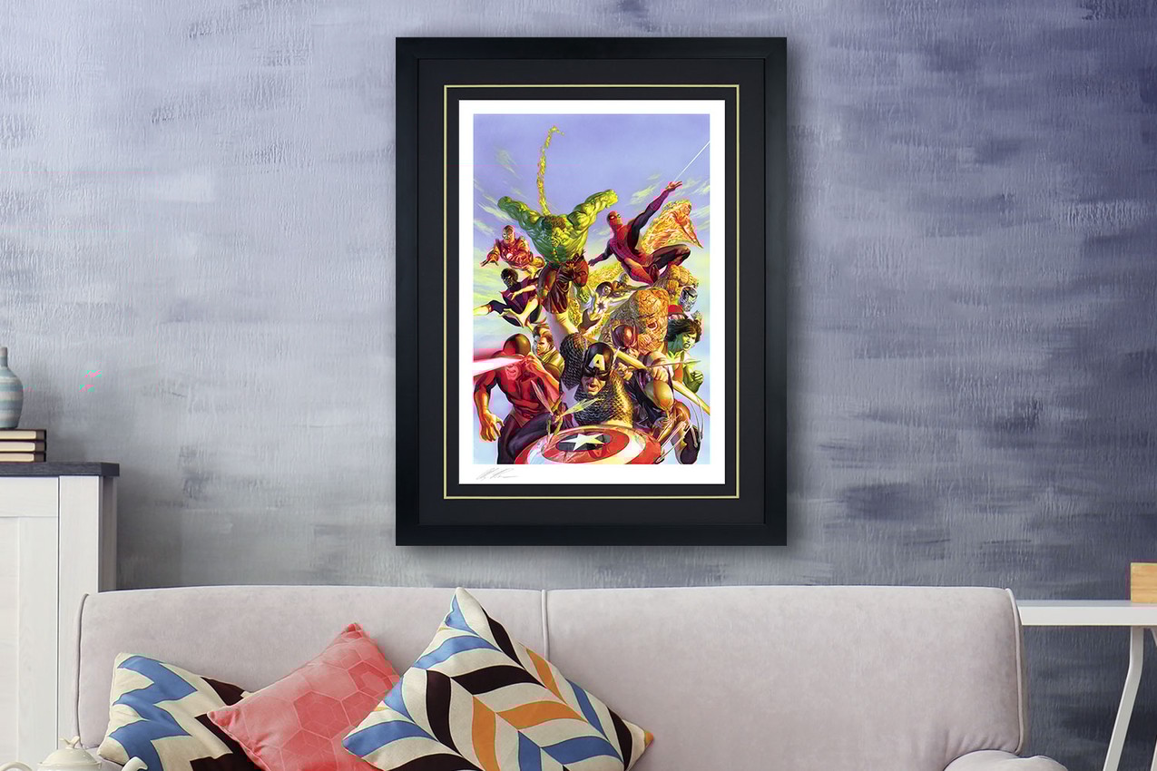 Marvel Secret Wars Art Print  Exclusive Edition  View 1