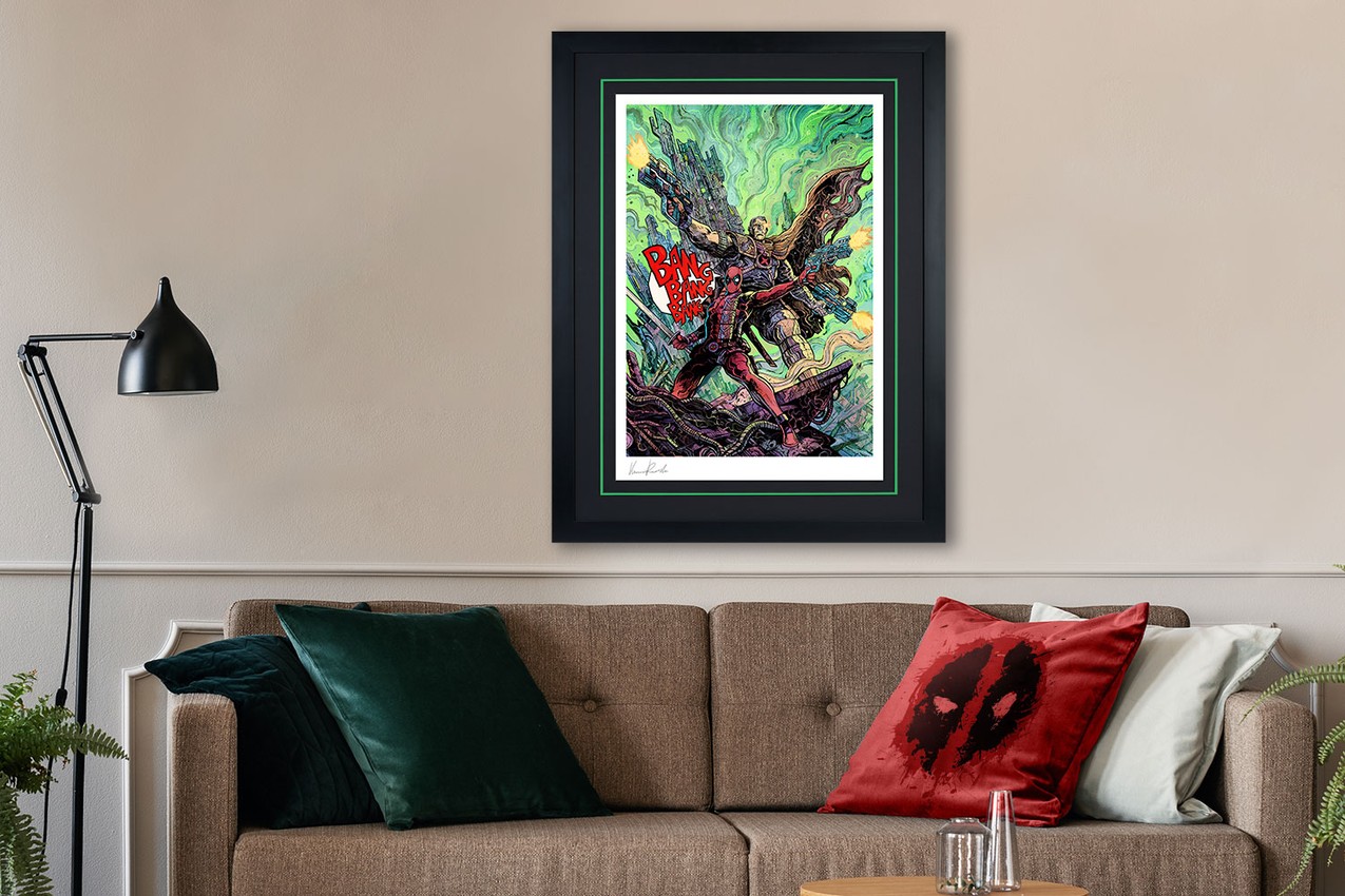 Marvel Deadpool & Cable Art Print  Exclusive Edition  View 1