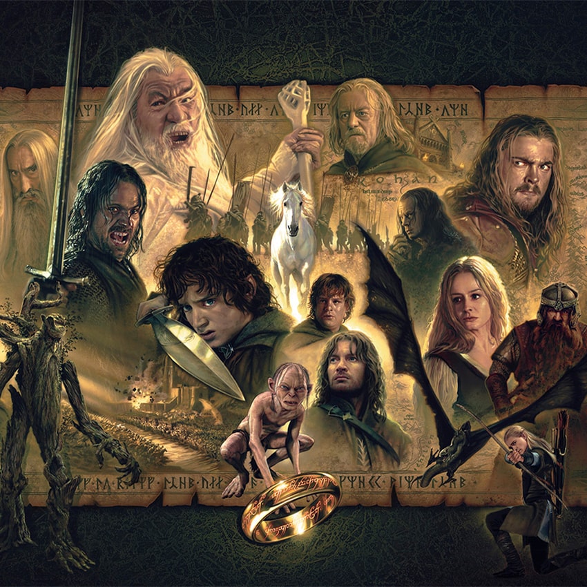 The Lord of the Rings The Two Towers Art Print  View 4