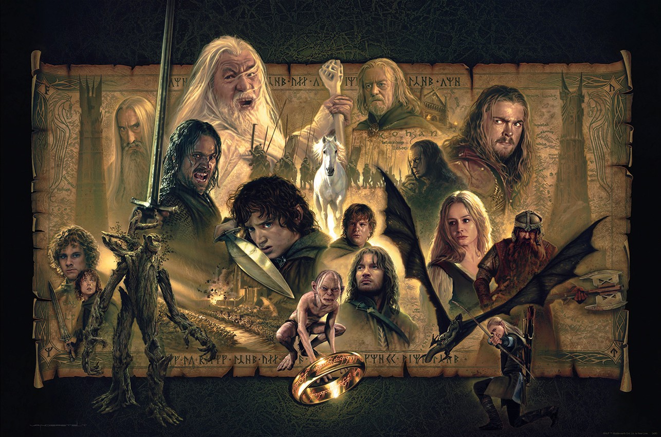 The Lord of the Rings The Two Towers Art Print  View 5