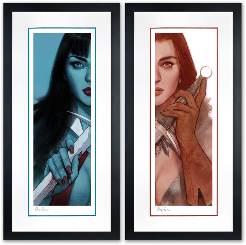 Vampirella & Red Sonja: Framed Set Exclusive Edition  View 2