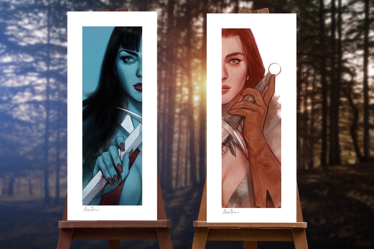 Vampirella & Red Sonja: Unframed Set Exclusive Edition  View 1