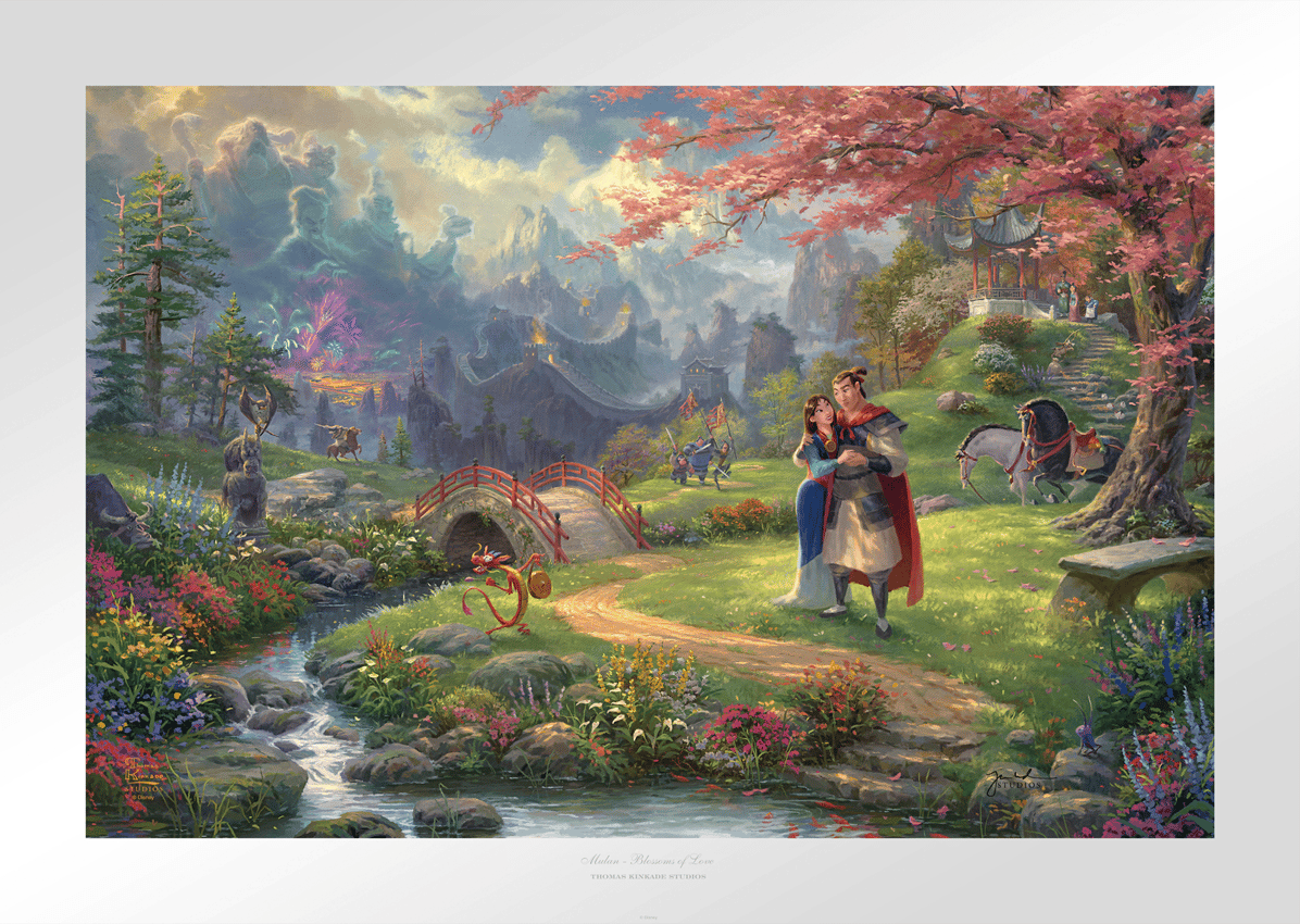Disney Mulan Blossoms of Love Art Print  View 2