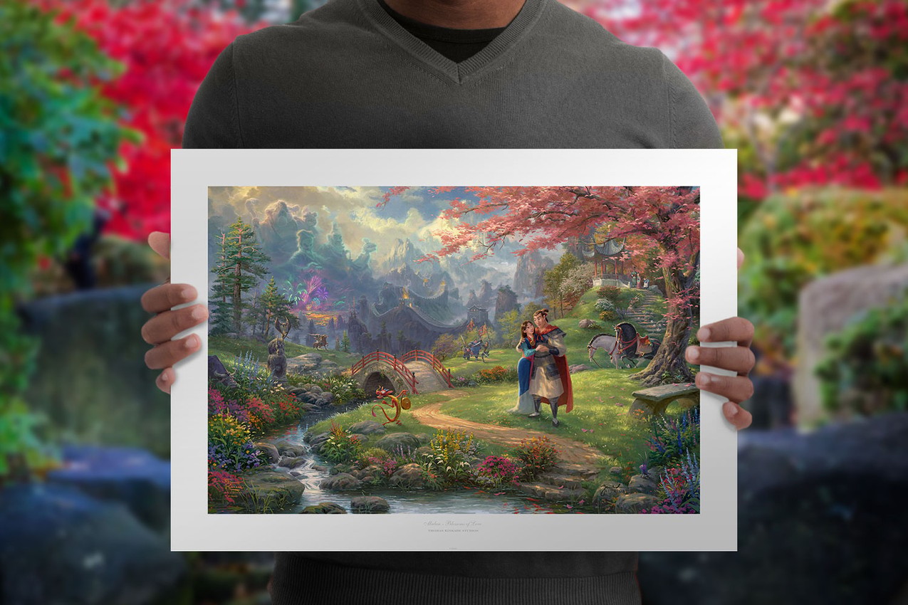 Disney Mulan Blossoms of Love Art Print  View 1