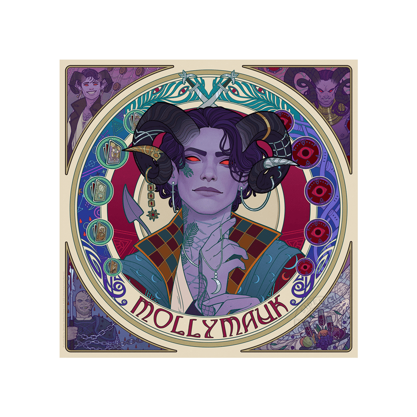 Mighty Nein Portrait Series: Mollymauk Exclusive Edition 