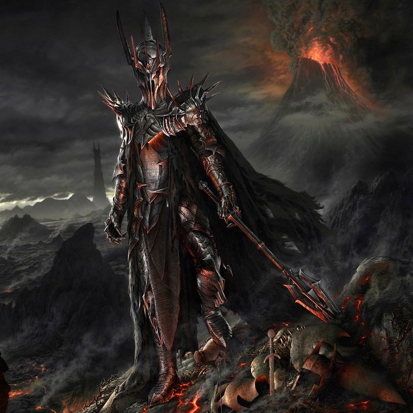 Sauron Variant Paper Giclee Art Print | Sideshow Collectibles