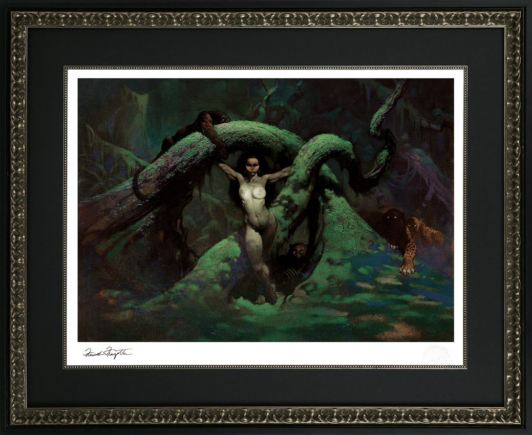 Frank Frazetta Cat Girl Art Print  View 4