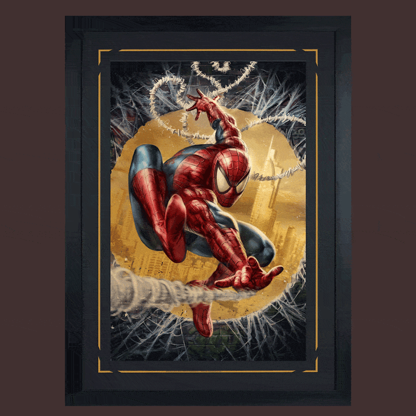 The Amazing Spider-Man #301 Tribute (Gold Foil Variant) Fine Art