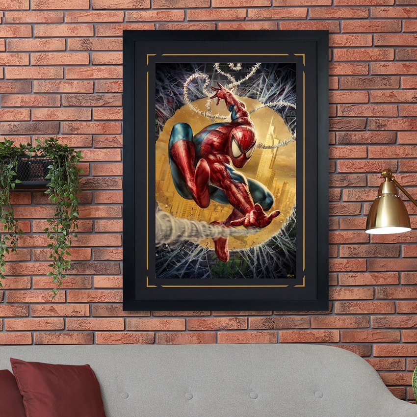 Marvel The Amazing Spider-Man #301 Tribute (Gold Foil Variant) Art Print  Exclusive Edition  View 3