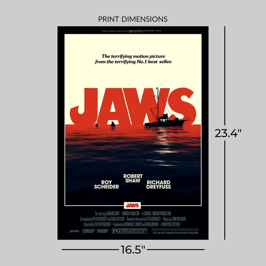 Jaws Jaws Movie Poster  View 2