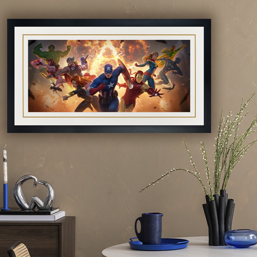 Marvel The Avengers Assemble Art Print  Exclusive Edition  View 1
