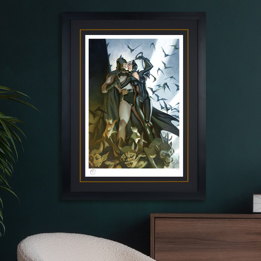 DC Comics Batman & Catwoman Art Print  Exclusive Edition  View 1