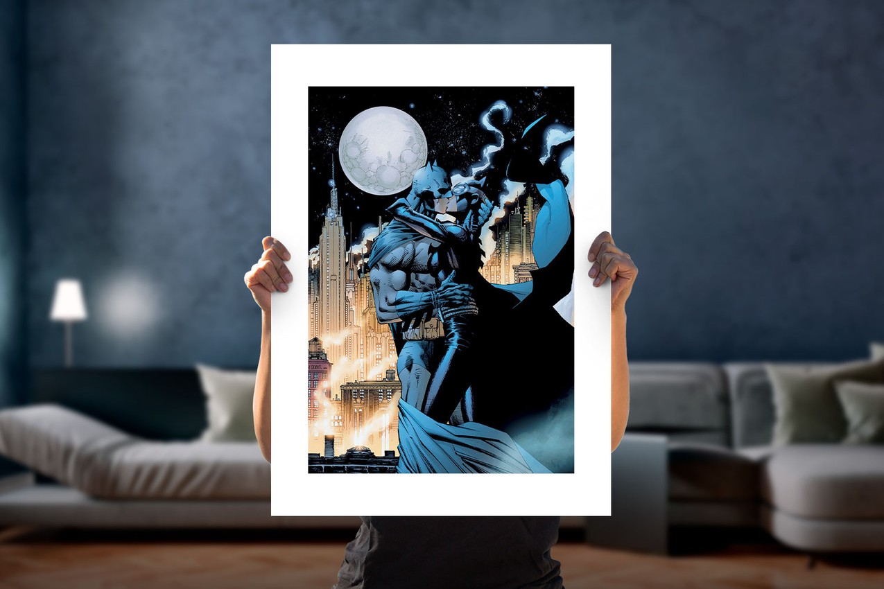 DC Comics Kissing the Knight Art Print  View 1