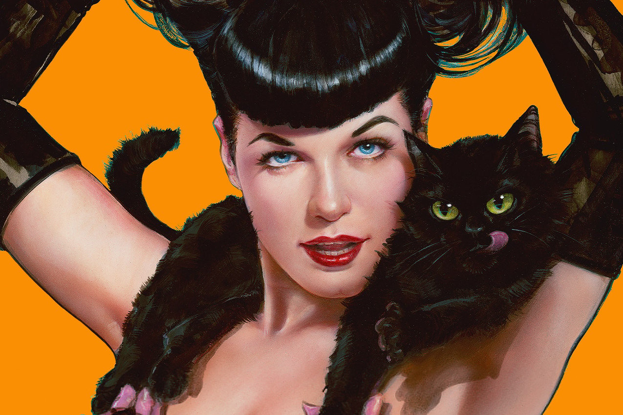 Bettie Page Bettie Page: Irving Claws Art Print  Exclusive Edition  View 1