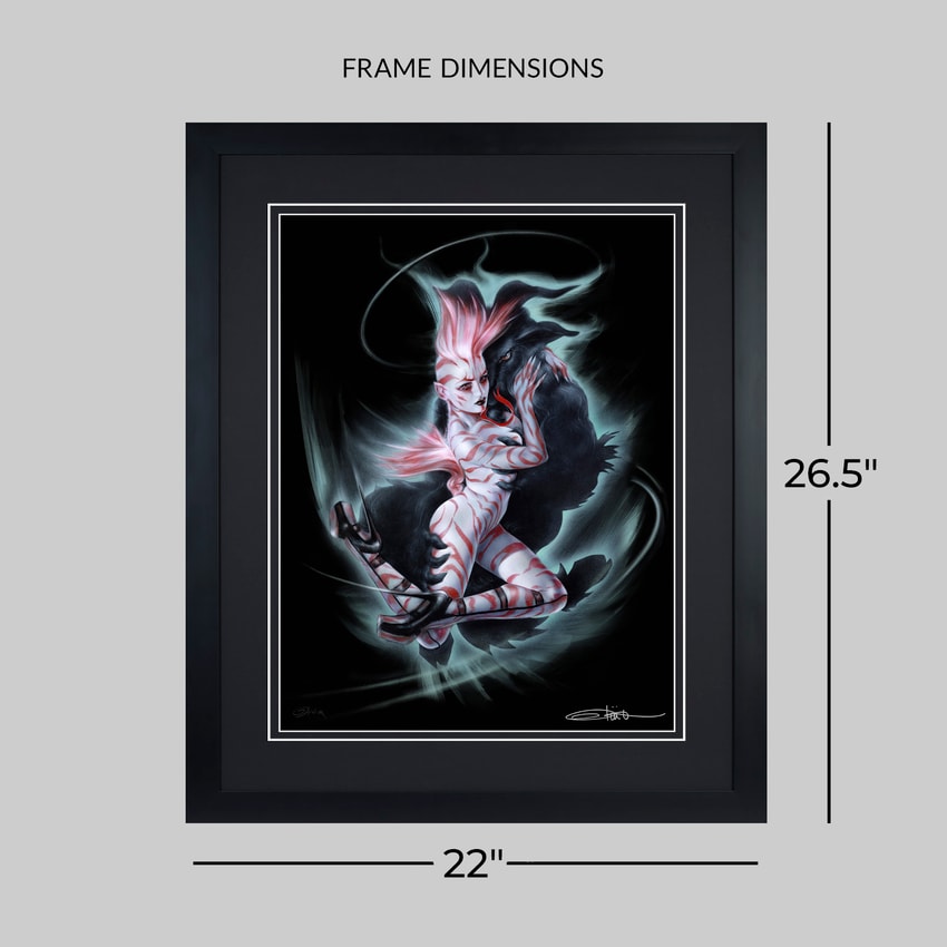Olivia De Berardinis Dancing with the Devil Art Print  Exclusive Edition  View 2