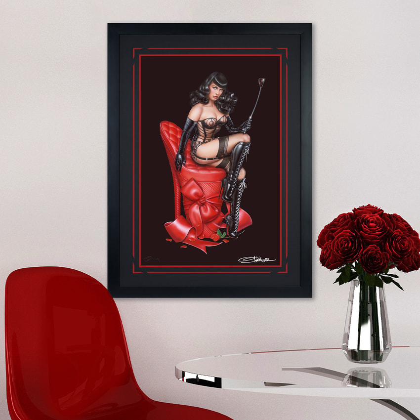 Bettie Page Bettie Page: Love Hurts Art Print  Exclusive Edition  View 3