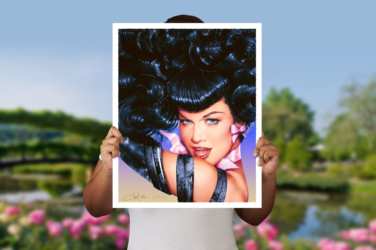 Bettie Page's Eyes Exclusive Edition  View 1