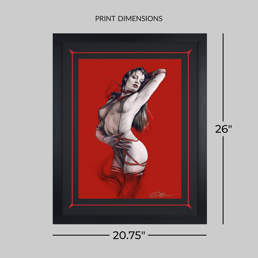 Olivia De Berardinis Vamparia Art Print  Exclusive Edition  View 2