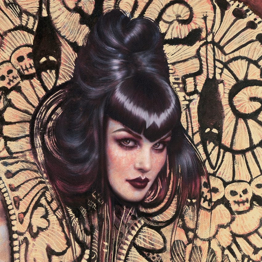Olivia De Berardinis Danse Macabre Art Print  View 1