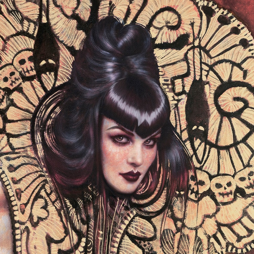 Olivia De Berardinis Danse Macabre Art Print  View 4