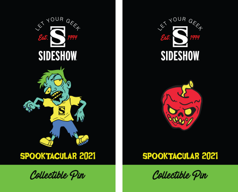 Spooktacular Pin Set View 3