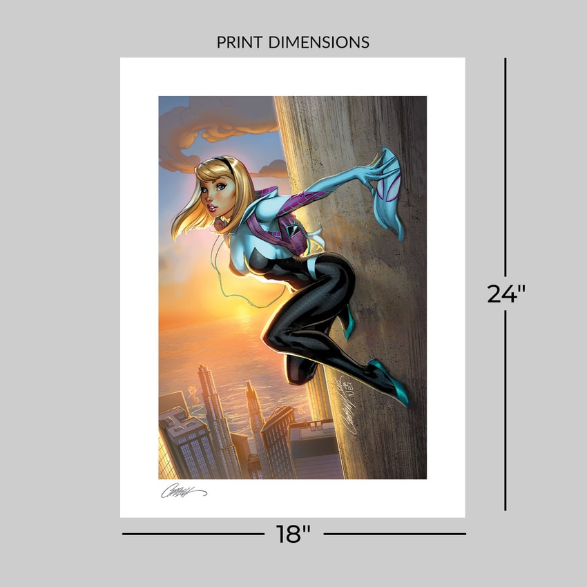 Spider-Gwen #1 Fine Art Print By J. Scott Campbell | Sideshow