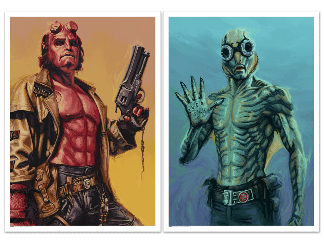 Hellboy II: The Golden Army Portrait Set