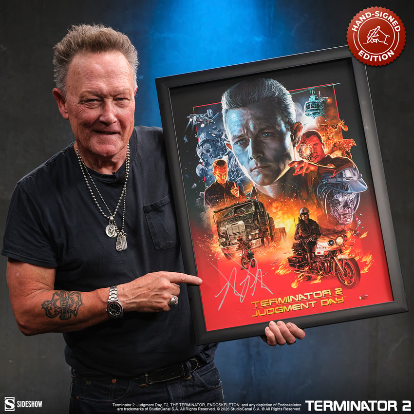 Terminator The T-1000 Terminator 2: Judgment Day 35th Anniversary Movie Poster  Exclusive Edition  View 3