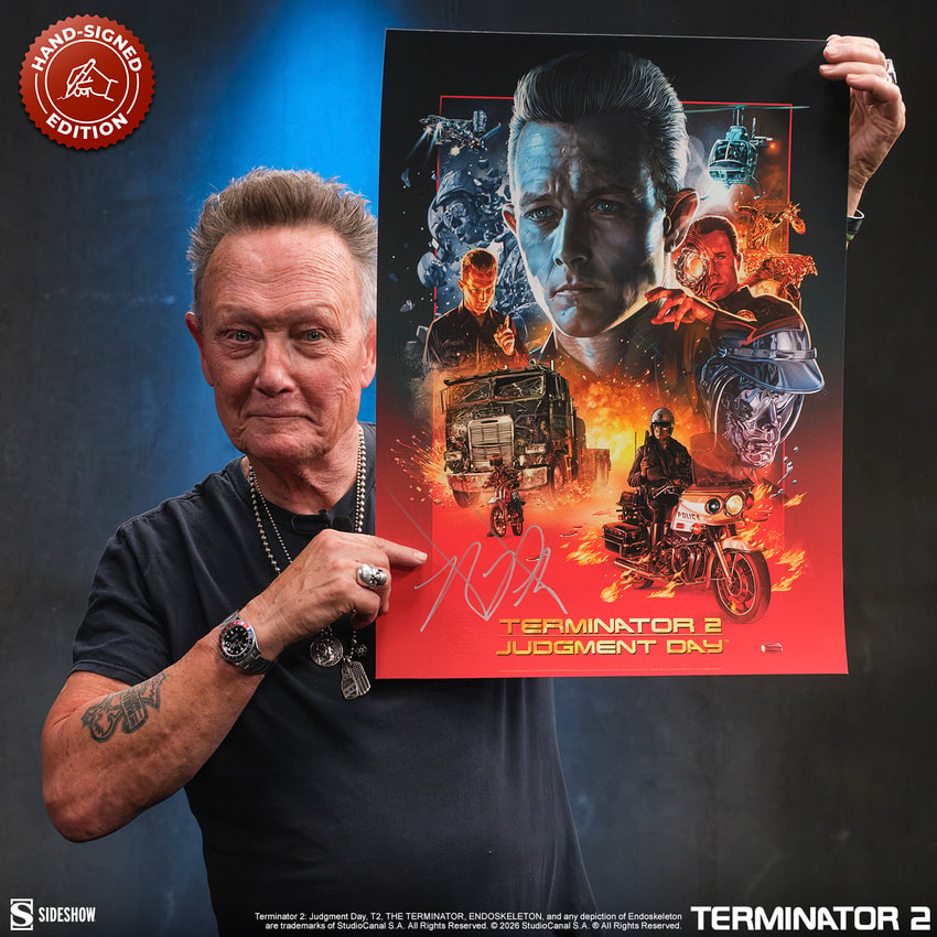 Terminator The T-1000 Terminator 2: Judgment Day 35th Anniversary Movie Poster  Exclusive Edition  View 3