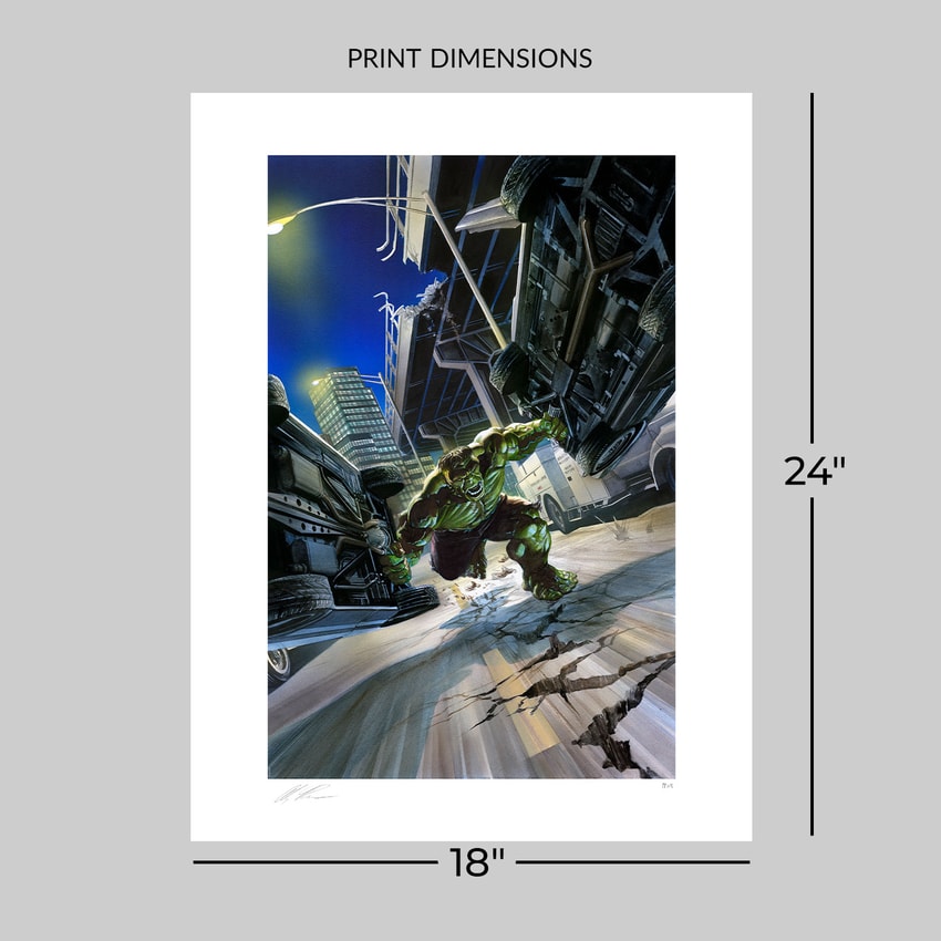 Marvel Hulk: Time of Death Art Print  View 2