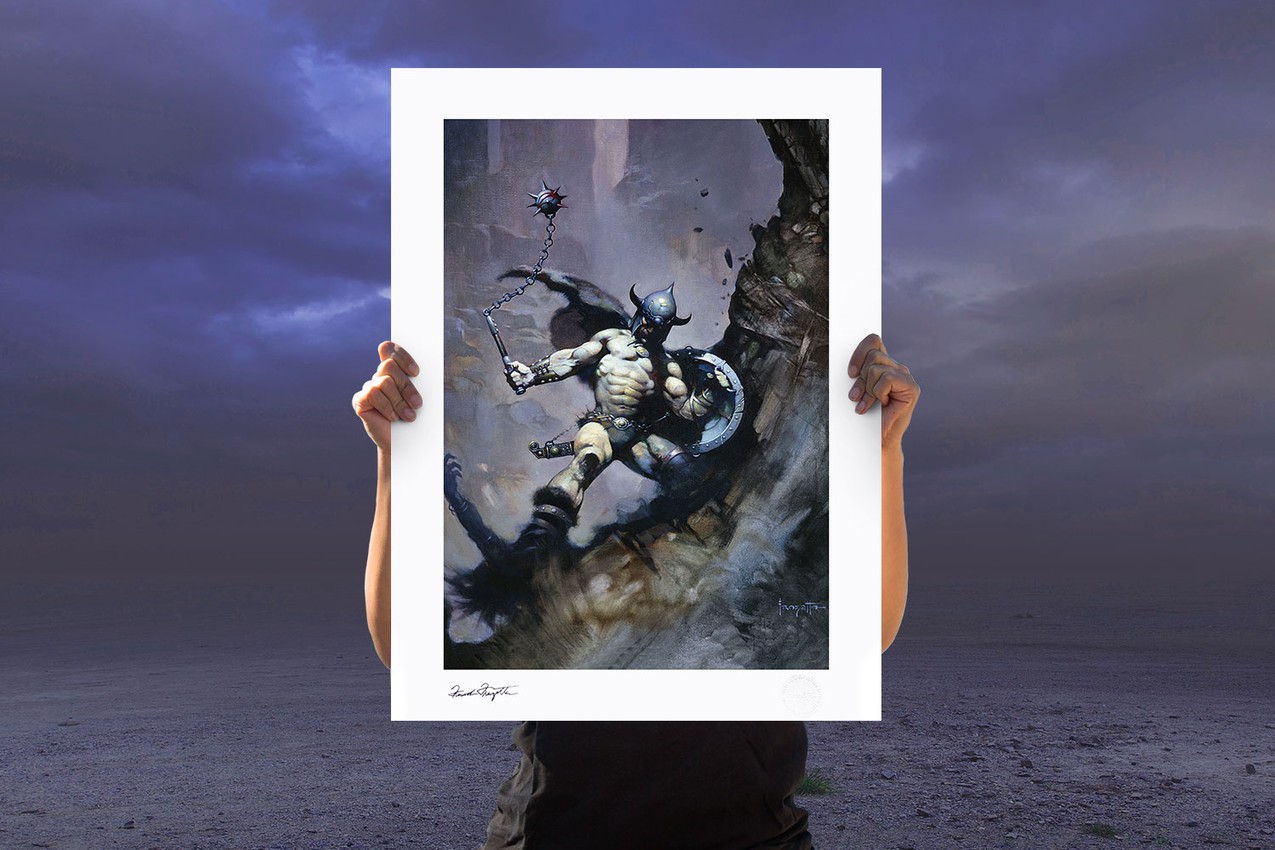 Warrior with Ball and Chain View 1