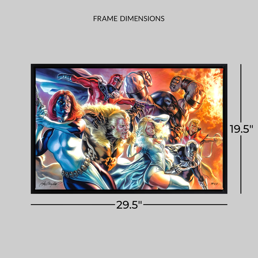 Marvel The Brotherhood of Mutants Art Print  Exclusive Edition  View 2